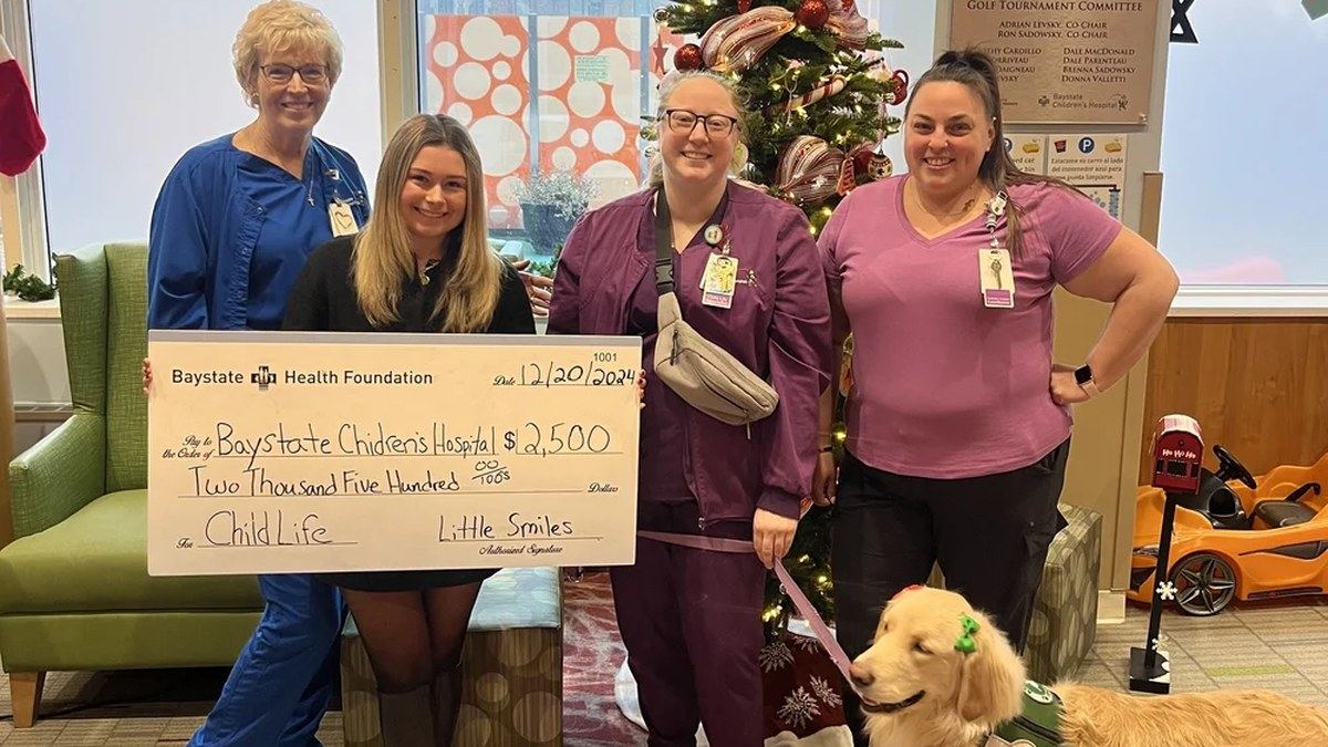 A donation delivered to a hospital Child Life team